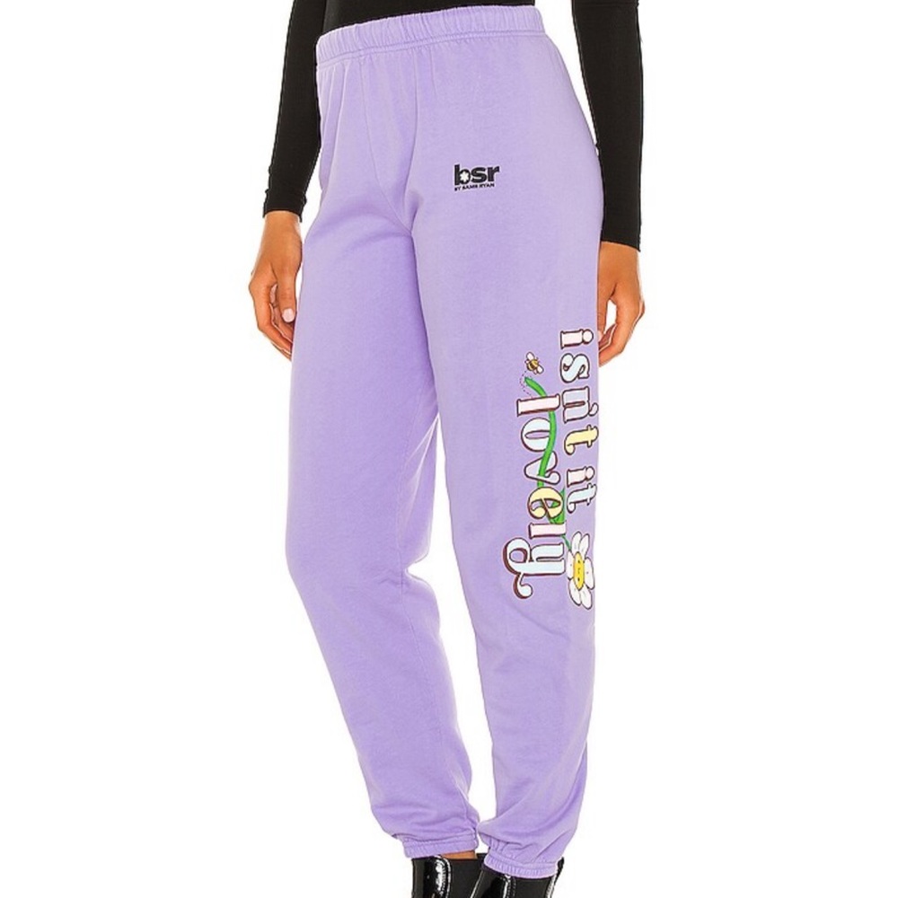 By Samii Ryan Isn't It Lovely Lavender Sweatpants